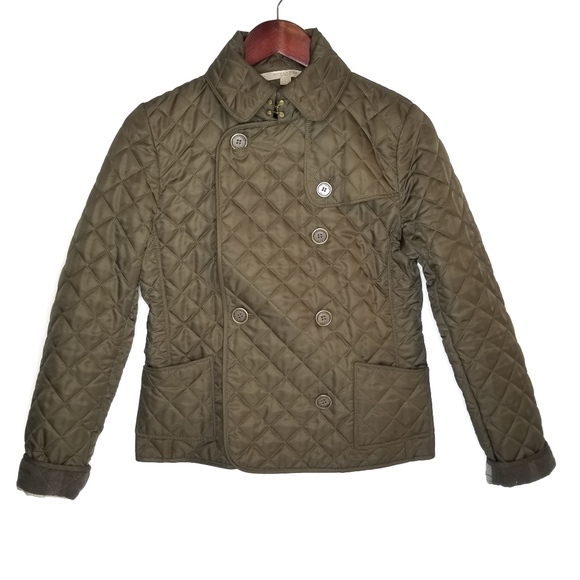 Burberry Jackets & Blazers - 50% OFF💥 Burberry Brit Army Green Quilted Jacket
